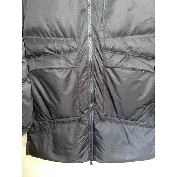 Mondetta Outdoor Project Mid-Length Down Puffer Hooded Jacket Black Women Large - Picture 3 of 9